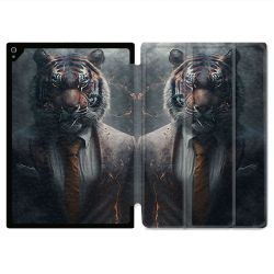 Coque Renforcée Pour Ipad Air 11 M2 2024 Animal Tigre Business