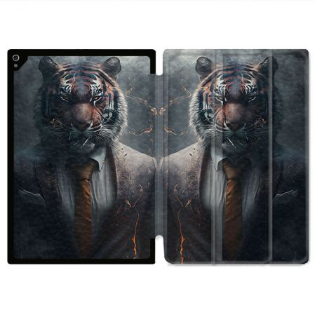 Coque Renforcée Pour Ipad Air 11 M2 2024 Animal Tigre Business
