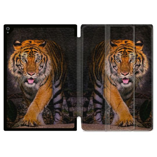Coque Renforcée Pour Ipad Air 11 M2 2024 Animal Tigre Jungle