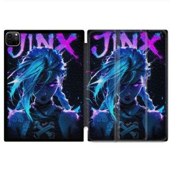 Coque Renforcée Pour Ipad Air 11 M2 2024 Arcane Jinx Night