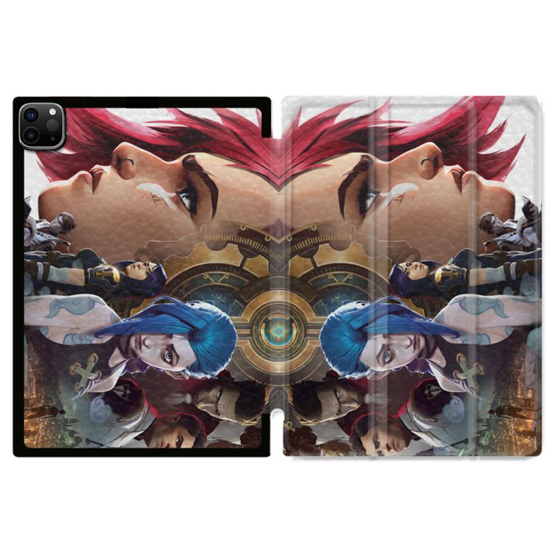 Coque Renforcée Pour Ipad Air 11 M2 2024 Arcane Jinx Sœur