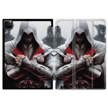 Coque Renforcée Pour Ipad Air 11 M2 2024 Assassin Creed Mask