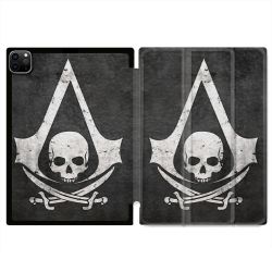 Coque Renforcée Pour Ipad Air 11 M2 2024 Assassin Creed Tete Mort