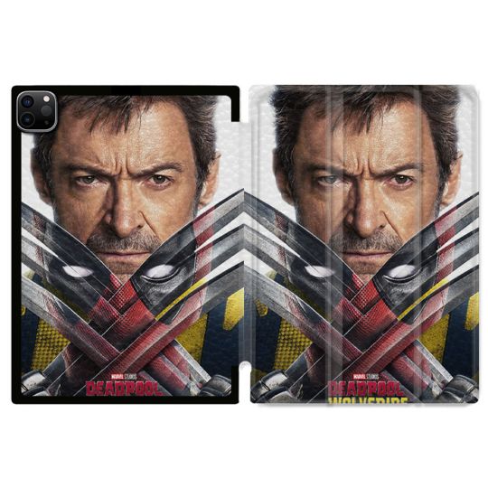Coque Renforcée Pour Ipad Air 11 M2 2024 Deadpool Affiche