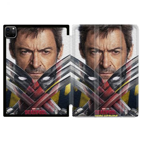 Coque Renforcée Pour Ipad Air 11 M2 2024 Deadpool Affiche