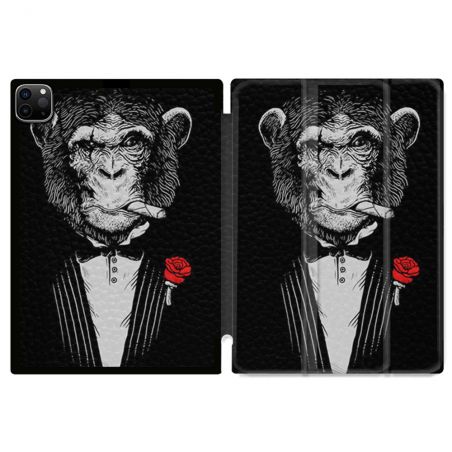 Coque Renforcée Pour Ipad Air 11 M2 2024 Decale Singe Mafia