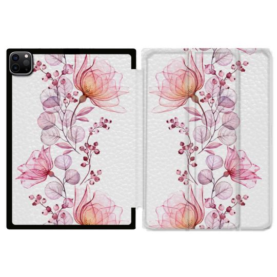 Coque Renforcée Pour Ipad Air 11 M2 2024 Fleur Eclosion