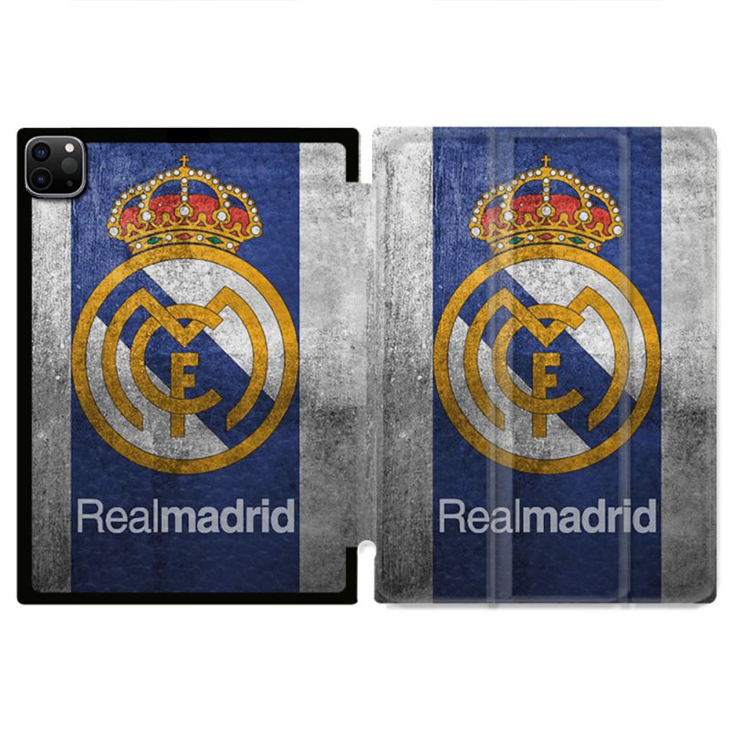 Coque Renforcée Pour Ipad Air 11 M2 2024 Foot Real Madrid