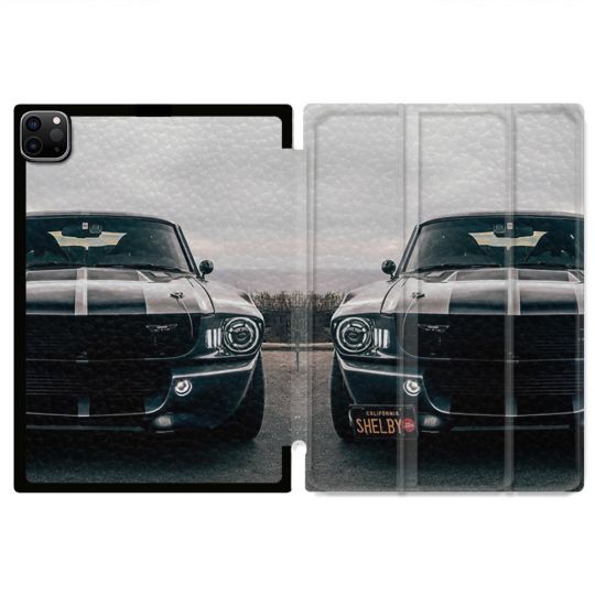 Coque Renforcée Pour Ipad Air 11 M2 2024 Ford Mustang GT500 Vintage