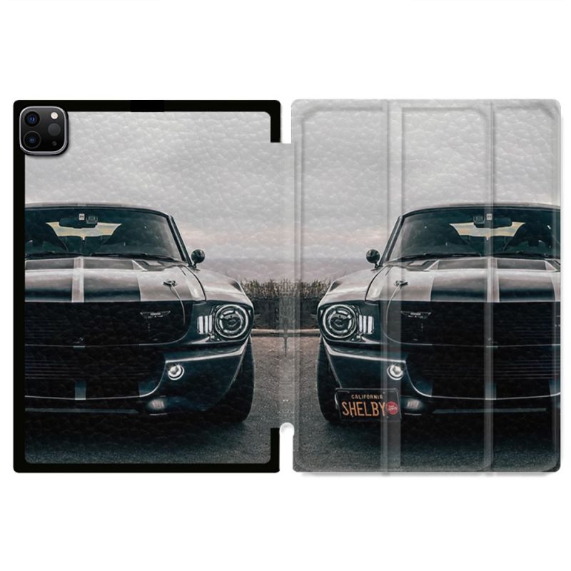 Coque Renforcée Pour Ipad Air 11 M2 2024 Ford Mustang GT500 Vintage