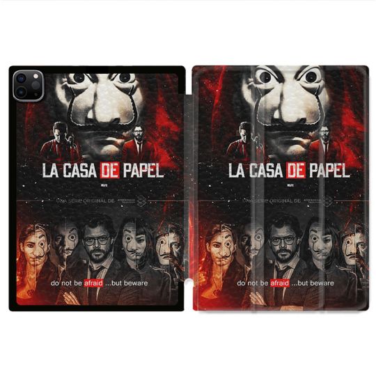 Coque Renforcée Pour Ipad Air 11 M2 2024 La Casa De Papel