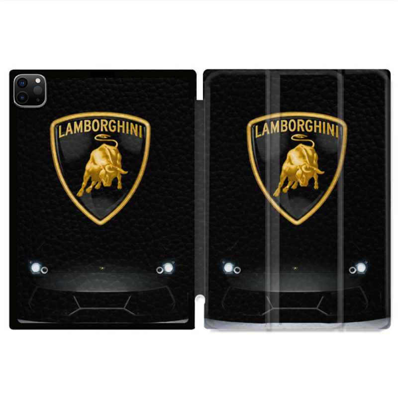 Coque Renforcée Pour Ipad Air 11 M2 2024 Lamborghini Noir