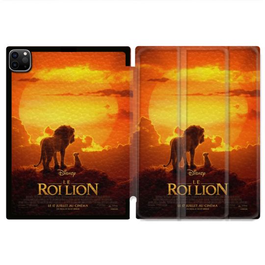 Coque Renforcée Pour Ipad Air 11 M2 2024 Le Roi Lion Affiche
