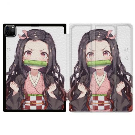 Coque Renforcée Pour Ipad Air 11 M2 2024 Manga Demon Slayer Nezuko