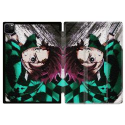 Coque Renforcée Pour Ipad Air 11 M2 2024 Manga Demon Slayer Tanjiro