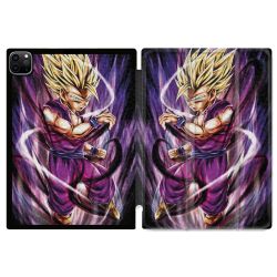 Coque Renforcée Pour Ipad Air 11 M2 2024 Manga Dragon Ball Sangohan Violet