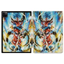 Coque Renforcée Pour Ipad Air 11 M2 2024 Manga Dragon Ball Sangoku Blanc