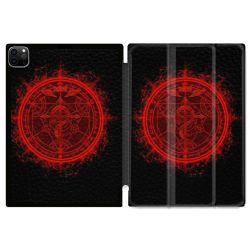 Coque Renforcée Pour Ipad Air 11 M2 2024 Manga Fullmetal Alchemist Logo