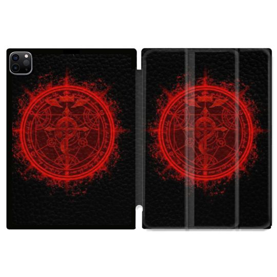 Coque Renforcée Pour Ipad Air 11 M2 2024 Manga Fullmetal Alchemist Logo