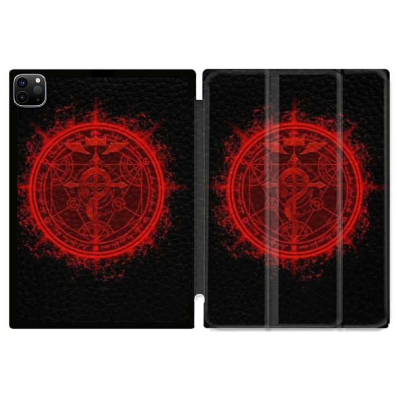 Coque Renforcée Pour Ipad Air 11 M2 2024 Manga Fullmetal Alchemist Logo