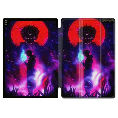 Coque Renforcée Pour Ipad Air 11 M2 2024 Manga Jujutsu Kaisen Itadori Sukuna