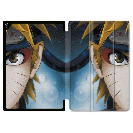 Coque Renforcée Pour Ipad Air 11 M2 2024 Manga Naruto Blanc