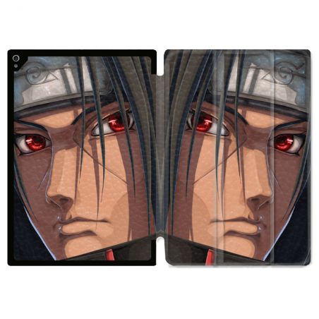 Coque Renforcée Pour Ipad Air 11 M2 2024 Manga Naruto Itachi Visage