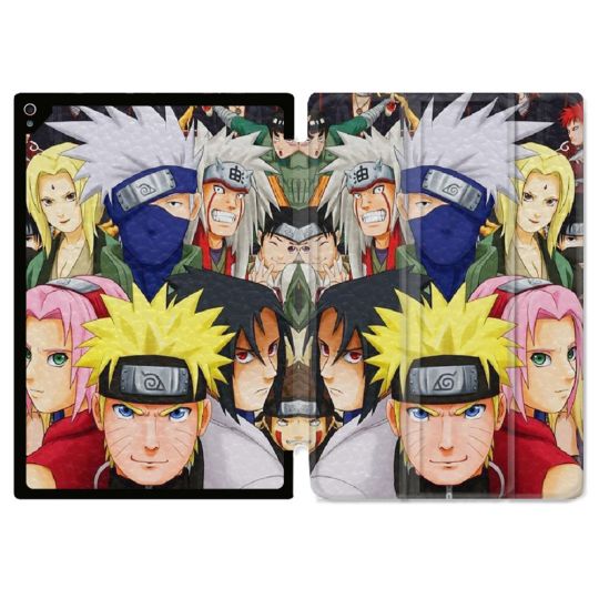 Coque Renforcée Pour Ipad Air 11 M2 2024 Manga Naruto Team