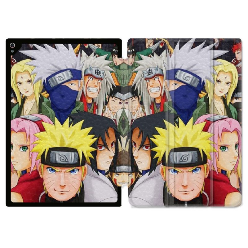 Coque Renforcée Pour Ipad Air 11 M2 2024 Manga Naruto Team