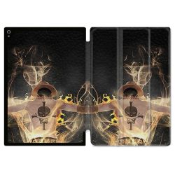 Coque Renforcée Pour Ipad Air 11 M2 2024 Manga One Piece Ace Noir