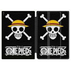 Coque Renforcée Pour Ipad Air 11 M2 2024 Manga One Piece Tete de Mort