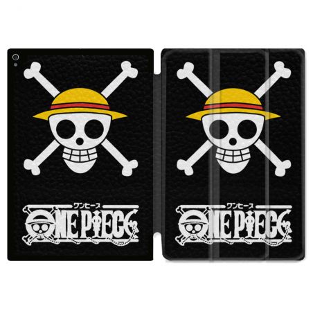 Coque Renforcée Pour Ipad Air 11 M2 2024 Manga One Piece Tete de Mort