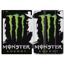 Coque Renforcée Pour Ipad Air 11 M2 2024 Monster Energy Tache