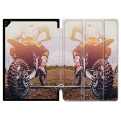 Coque Renforcée Pour Ipad Air 11 M2 2024 Moto Cross Soleil