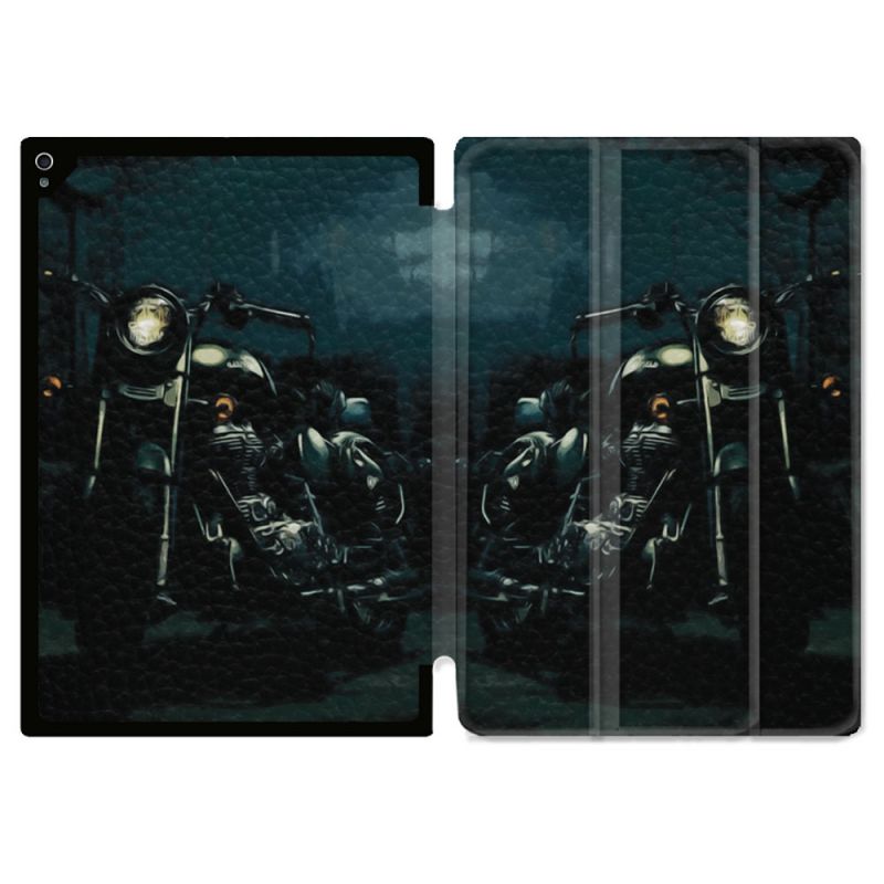Coque Renforcée Pour Ipad Air 11 M2 2024 Moto Harley Vintage