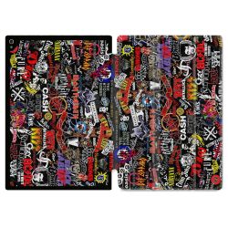 Coque Renforcée Pour Ipad Air 11 M2 2024 Musique Rock Groupe