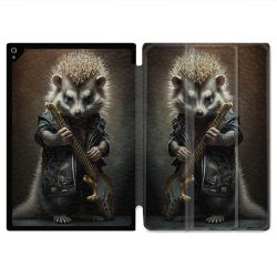 Coque Renforcée Pour Ipad Air 11 M2 2024 Musique Rock Herisson
