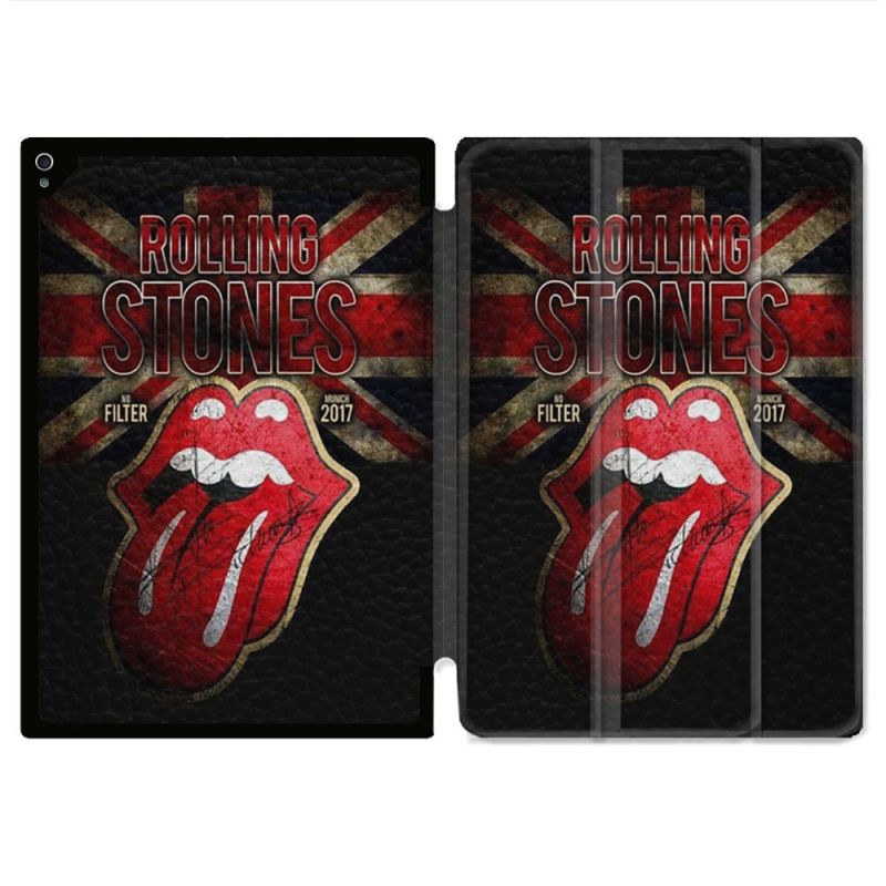 Coque Renforcée Pour Ipad Air 11 M2 2024 Musique Rolling Stones