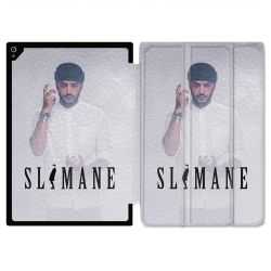 Coque Renforcée Pour Ipad Air 11 M2 2024 Musique Slimane Blanc