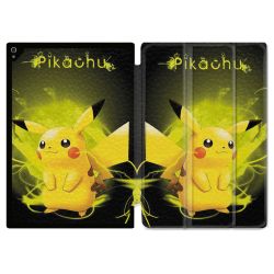 Coque Renforcée Pour Ipad Air 11 M2 2024 Pokemon Pikachu Eclair
