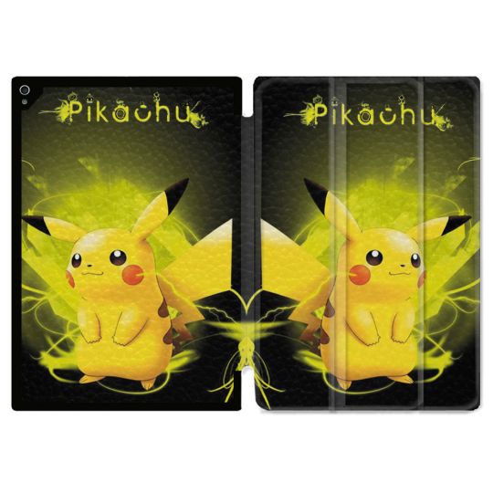Coque Renforcée Pour Ipad Air 11 M2 2024 Pokemon Pikachu Eclair