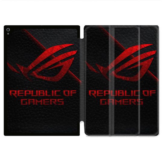 Coque Renforcée Pour Ipad Air 11 M2 2024 ROG Rouge