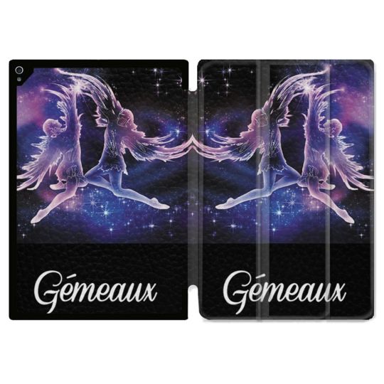 Coque Renforcée Pour Ipad Air 11 M2 2024 Signe Zodiaque 2 Gémeaux