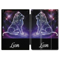 Coque Renforcée Pour Ipad Air 11 M2 2024 Signe Zodiaque 2 Lion