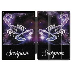 Coque Renforcée Pour Ipad Air 11 M2 2024 Signe Zodiaque 2 Scorpion