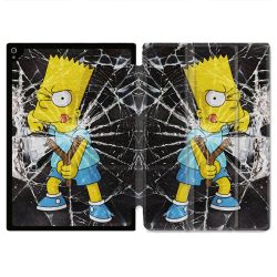 Coque Renforcée Pour Ipad Air 11 M2 2024 Simpson Bart
