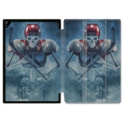 Coque Renforcée Pour Ipad Air 11 M2 2024 Sport Hockey Squelette