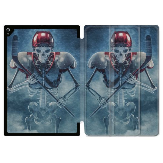 Coque Renforcée Pour Ipad Air 11 M2 2024 Sport Hockey Squelette