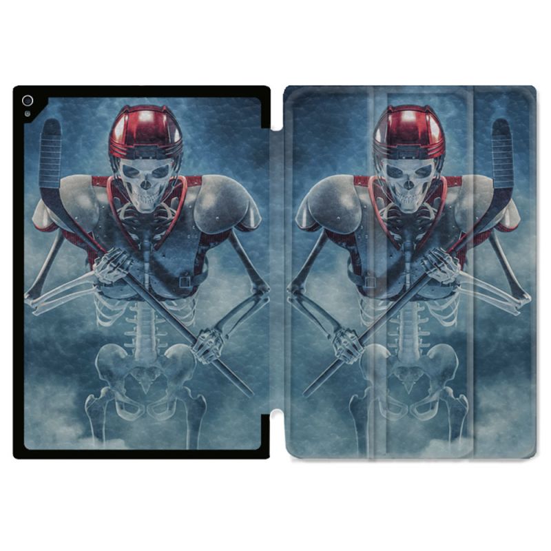 Coque Renforcée Pour Ipad Air 11 M2 2024 Sport Hockey Squelette