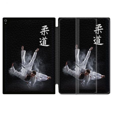Coque Renforcée Pour Ipad Air 11 M2 2024 Sport Judo Noir